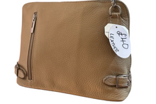 Load image into Gallery viewer, DANIELLE Italian leather cross body bag