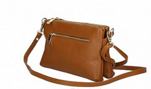 Load image into Gallery viewer, GILLIAN Italian leather clutch/cross body bag