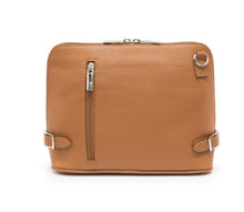 Load image into Gallery viewer, DANIELLE Italian leather cross body bag