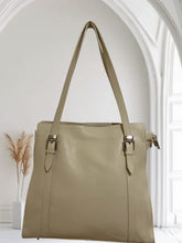 Load image into Gallery viewer, KEIRA Twin buckle Italian leather shoulder bag