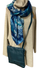 Load image into Gallery viewer, PEYTON Italian leather large cross body bag