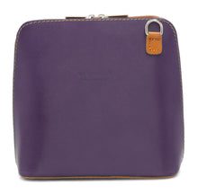 Load image into Gallery viewer, OLIVIA Small Italian leather cross body bag