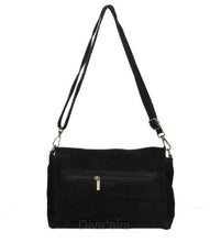 Load image into Gallery viewer, MIA Italian suede/leather messenger bag