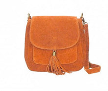 Load image into Gallery viewer, LINDA Suede/leather Shoulder/Cross Body Bag