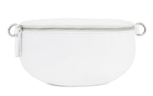 Load image into Gallery viewer, JADE Italian leather sling/waist bag with detachable strap