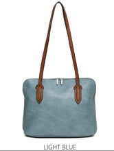 Load image into Gallery viewer, Two tone shoulder bag