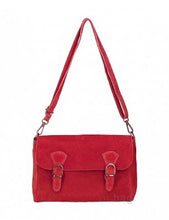 Load image into Gallery viewer, MIA Italian suede/leather messenger bag