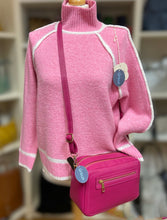 Load image into Gallery viewer, ELAINE Italian leather cross body bag