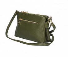 Load image into Gallery viewer, GILLIAN Italian leather clutch/cross body bag