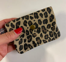 Load image into Gallery viewer, BECKY  Small Italian leather button purse