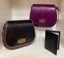 Load image into Gallery viewer, TILLY genuine Italian leather cross body bag