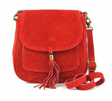 Load image into Gallery viewer, LINDA Suede/leather Shoulder/Cross Body Bag