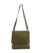 Load image into Gallery viewer, PEYTON Italian leather large cross body bag