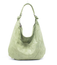 Load image into Gallery viewer, FREYA - Suede slouch shoulder bag
