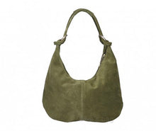 Load image into Gallery viewer, FREYA - Suede slouch shoulder bag