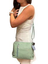 Load image into Gallery viewer, DANIELLE Italian leather cross body bag