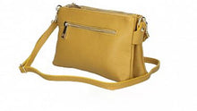 Load image into Gallery viewer, GILLIAN Italian leather clutch/cross body bag