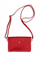 Load image into Gallery viewer, TESSA Italian leather clutch bag with shoulder strap