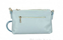 Load image into Gallery viewer, GILLIAN Italian leather clutch/cross body bag