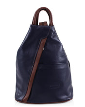 Load image into Gallery viewer, PAMELA Italian soft leather medium sized backpack
