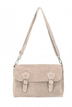 Load image into Gallery viewer, MIA Italian suede/leather messenger bag