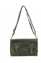 Load image into Gallery viewer, MIA Italian suede/leather messenger bag