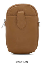 Load image into Gallery viewer, GEORGIA Italian leather phone/cross body bag