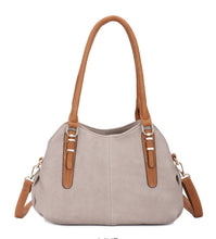Load image into Gallery viewer, Triple compartment shoulder bag