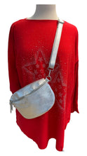 Load image into Gallery viewer, JADE Italian leather sling/waist bag with detachable strap