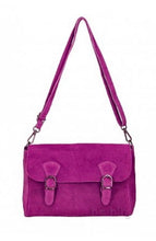 Load image into Gallery viewer, MIA Italian suede/leather messenger bag