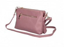 Load image into Gallery viewer, GILLIAN Italian leather clutch/cross body bag