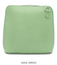 Load image into Gallery viewer, OLIVIA Small Italian leather cross body bag
