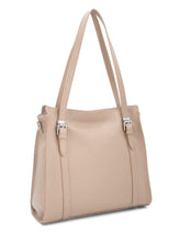 Load image into Gallery viewer, KEIRA Twin buckle Italian leather shoulder bag