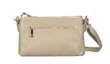 Load image into Gallery viewer, GILLIAN Italian leather clutch/cross body bag