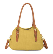 Load image into Gallery viewer, Triple compartment shoulder bag