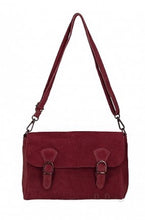 Load image into Gallery viewer, MIA Italian suede/leather messenger bag