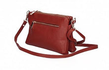 Load image into Gallery viewer, GILLIAN Italian leather clutch/cross body bag