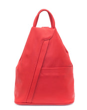 Load image into Gallery viewer, PAMELA Italian soft leather medium sized backpack