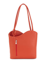 Load image into Gallery viewer, HARRIET Italian leather convertible backpack