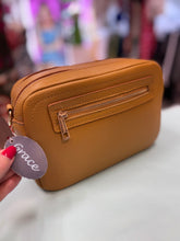 Load image into Gallery viewer, ELAINE Italian leather cross body bag