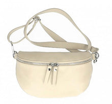 Load image into Gallery viewer, JADE Italian leather sling/waist bag with detachable strap