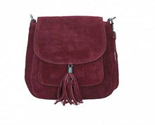 Load image into Gallery viewer, LINDA Suede/leather Shoulder/Cross Body Bag