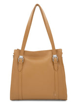 Load image into Gallery viewer, KEIRA Twin buckle Italian leather shoulder bag