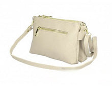 Load image into Gallery viewer, GILLIAN Italian leather clutch/cross body bag