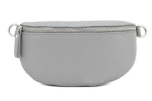 Load image into Gallery viewer, JADE Italian leather sling/waist bag with detachable strap