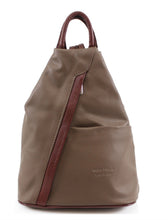 Load image into Gallery viewer, PAMELA Italian soft leather medium sized backpack