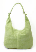 Load image into Gallery viewer, FREYA - Suede slouch shoulder bag