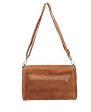 Load image into Gallery viewer, MIA Italian suede/leather messenger bag
