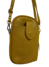 Load image into Gallery viewer, GEORGIA Italian leather phone/cross body bag