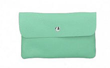 Load image into Gallery viewer, TESSA Italian leather clutch bag with shoulder strap